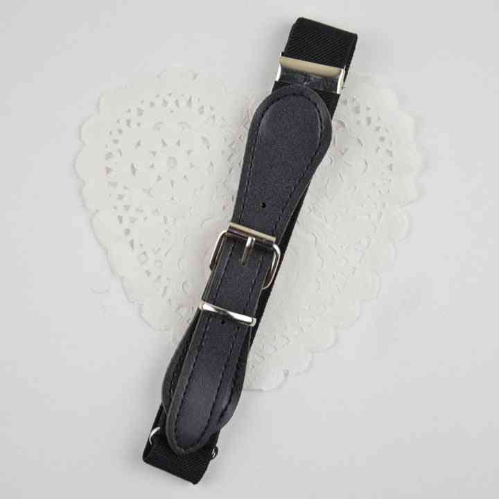 Pu Leather- Elastic Waist Strap Belts For,