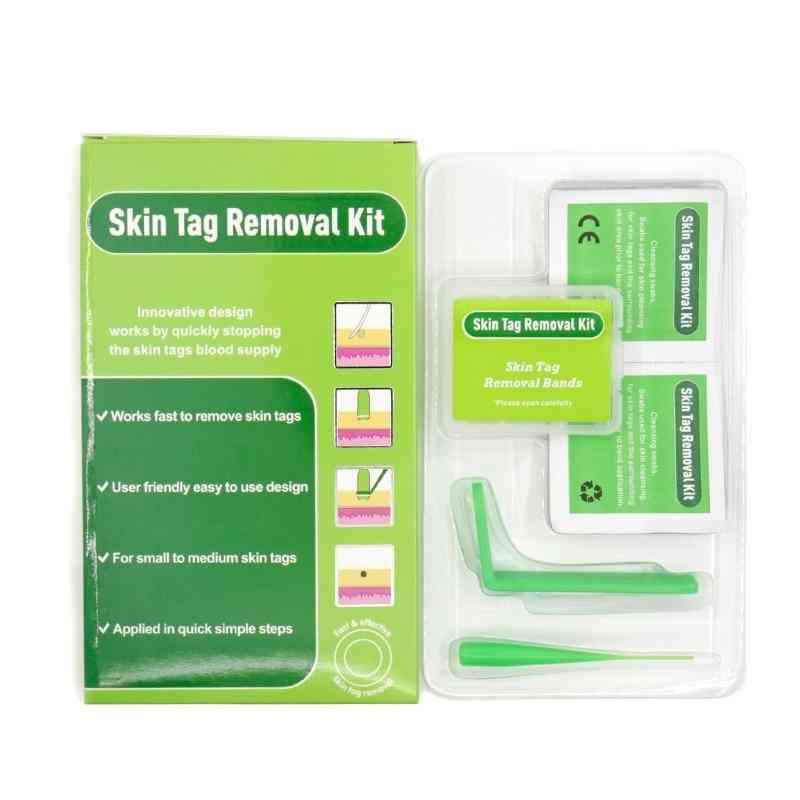 Medical Micro Skin Tag Mole Wart Remover Kit With Cleansing Swab