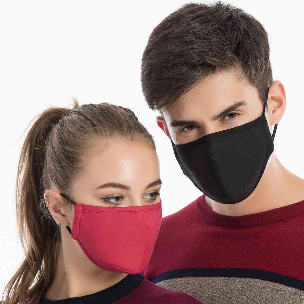 Cotton Mouth Mask, Women, Reusable, Washable, Mascarillas Face Shield, Men Facial Masks