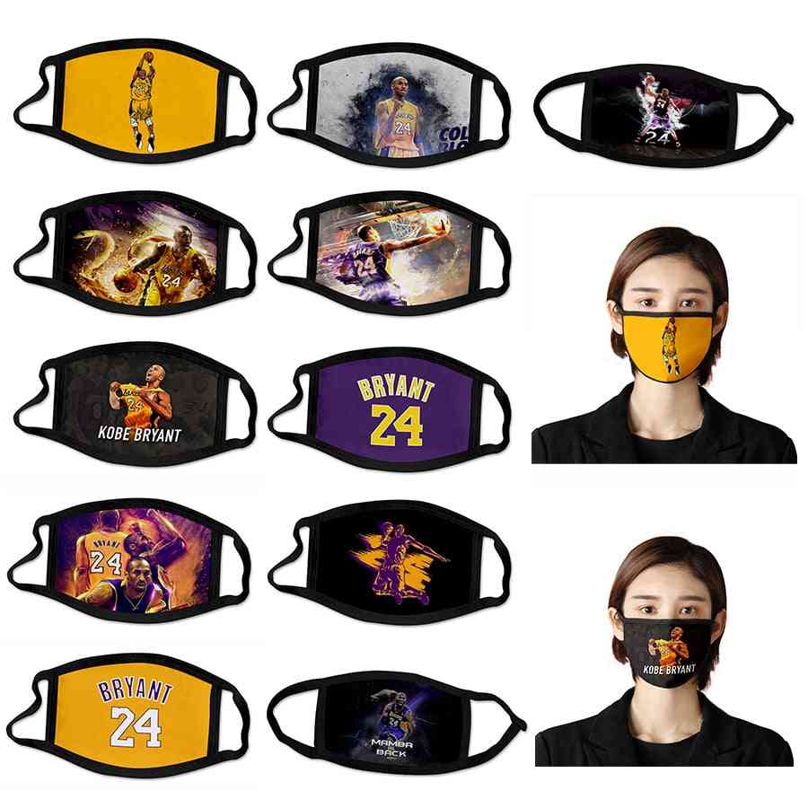 3d Printing- Cotton Basketball Star, Kobe-bryant Masks