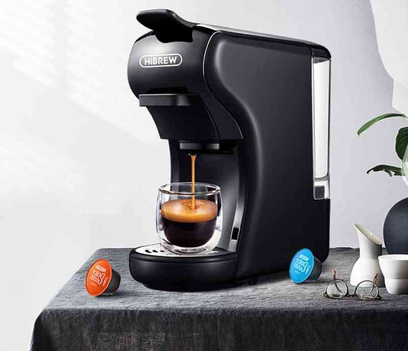 Multiple Espresso Maker, Ground Pod Capsule, Coffee Machine