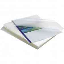 Pvc Clear Glossy, 2-flaps Pouch Film, Name Card Protect For Hot Laminator