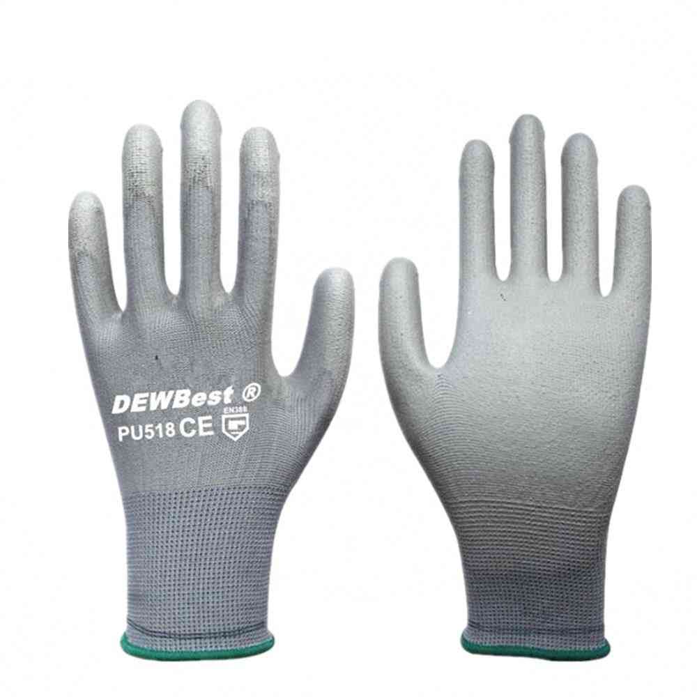 Pracovné ochranné rukavice pánske a dámske, flexibilné, polyesterové, nylonové pracovné rukavice