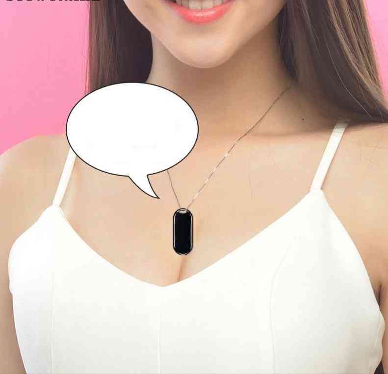 Necklace Style Compact Voice Recorder