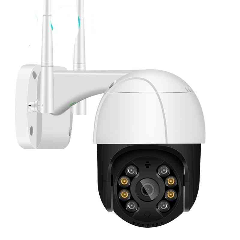 Auto Tracking Wifi Camera Ai Humanoid Detection Outdoor, Night Vision Cctv Surveillance