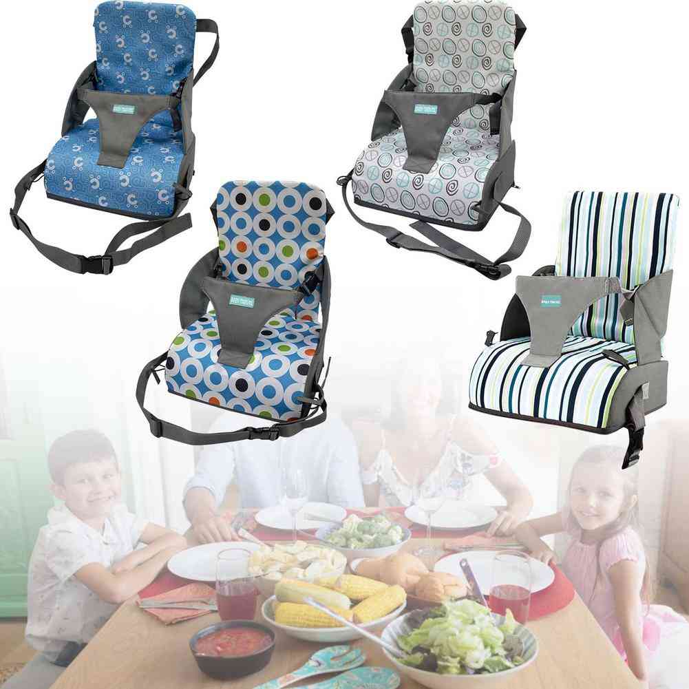 Baby Chair Travel Foldable Dining Cover Seat Safety Belt