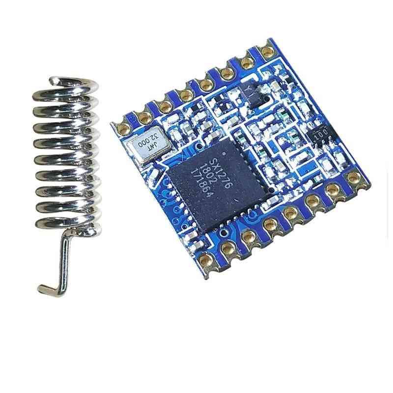 Sx1276- chip långdistans, kommunikationsmottagare, sändare med antenn