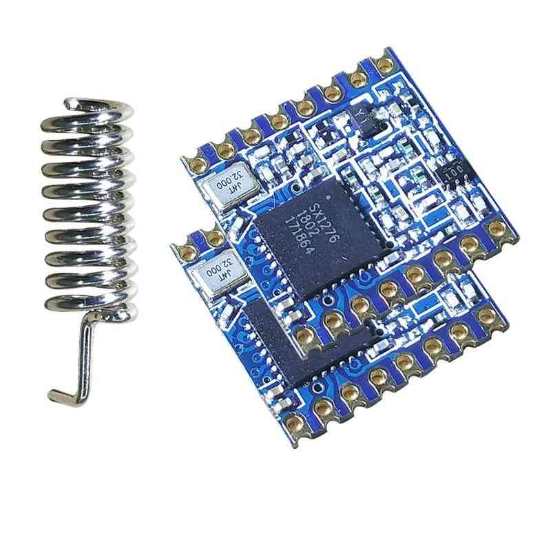 Sx1276- chip langdistance, kommunikationsmodtager, sender med antenne