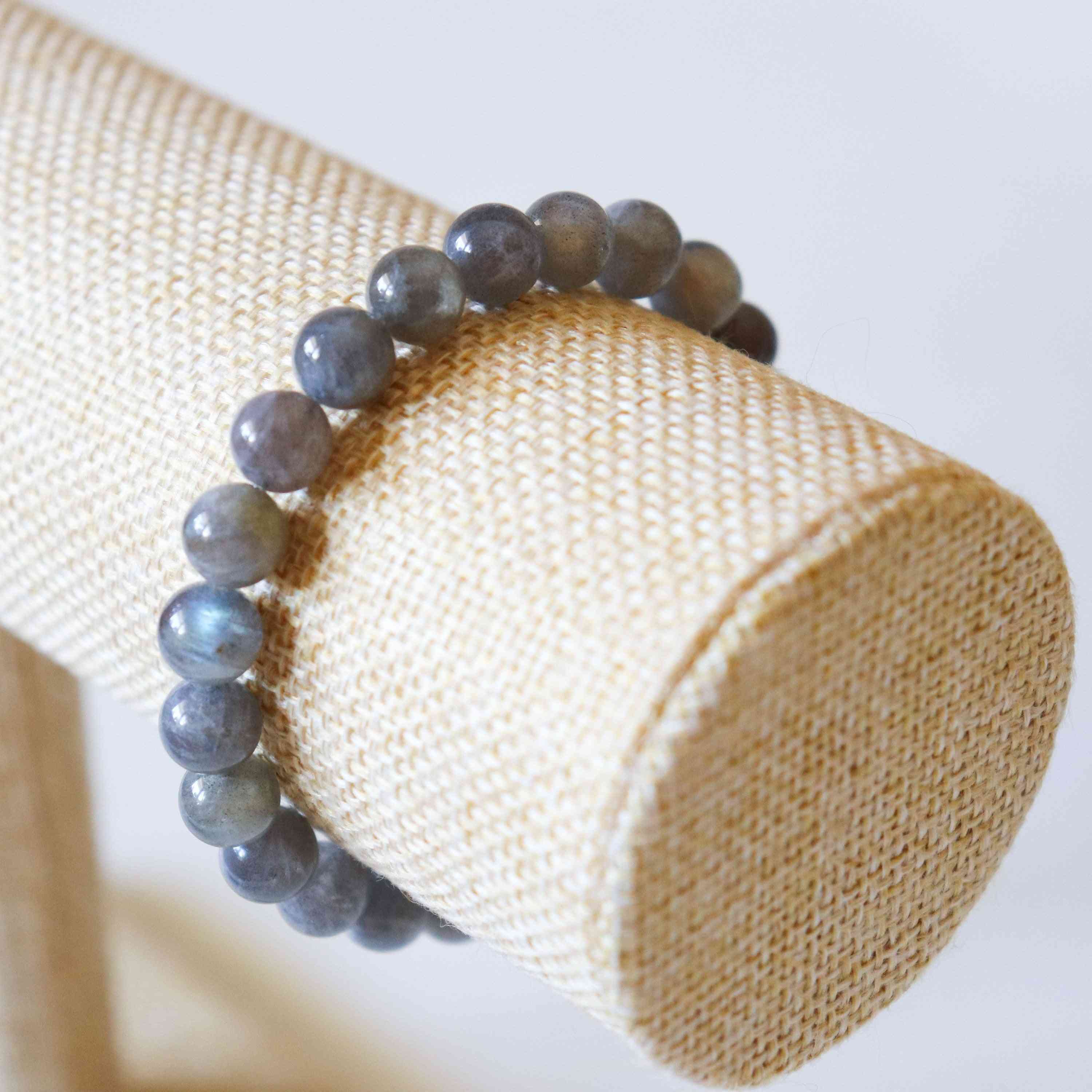Bracelet Labradorite – Perles 8mm