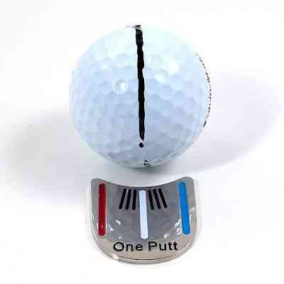 Segno di pallina da golf con clip magnetica per cappello un putt