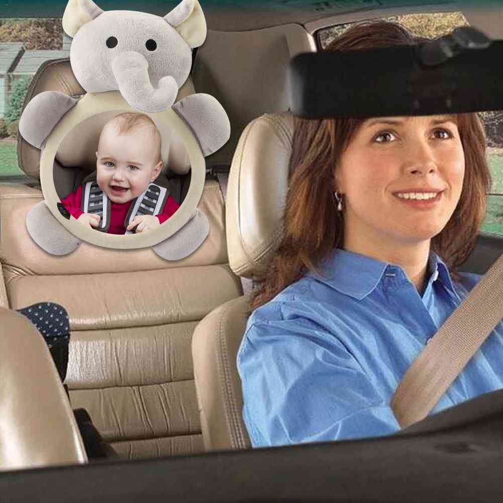 Adjustable Safety Car Rearview Mirror For Baby Facing Monitor