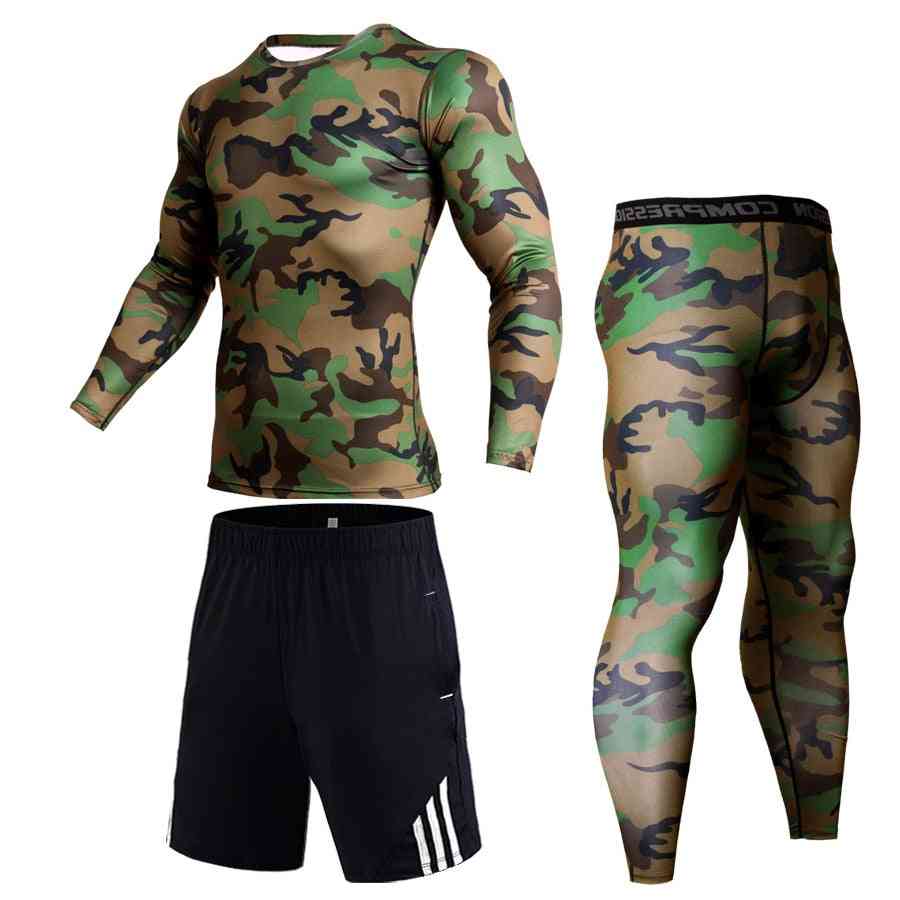 Sport Fitness- Running Shirt Pants, Track Suit, Leggings Set Set-1