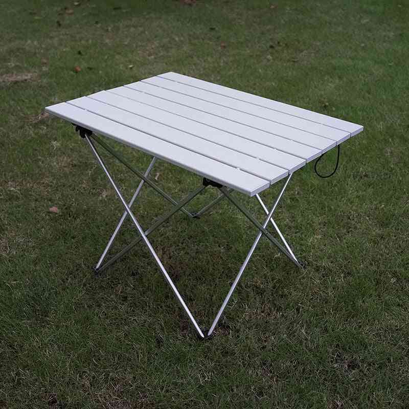 Aluminum Alloy- Ultralight Folding, Camping Table, Foldable Outdoor, Dinner Desk
