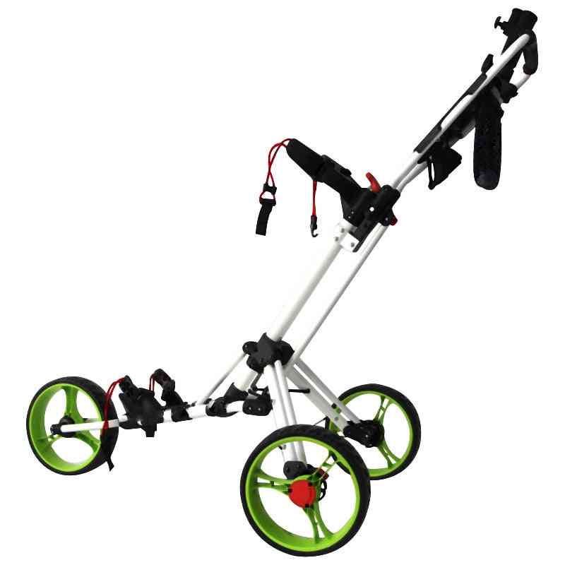 Professional Three Wheels Golf Trolley, Bag Cart, Outdoor Sports Tool