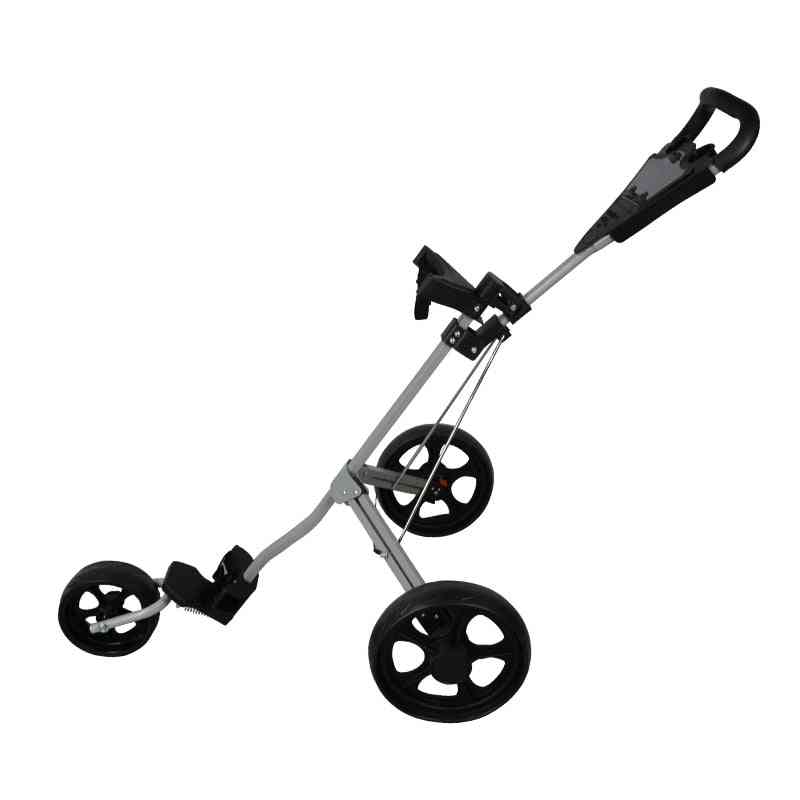 3-wheels Club Push, Pull Cart, Golf Trolley