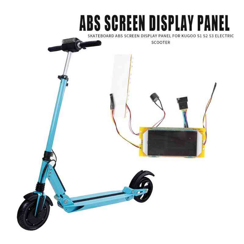 Affichage de scooter électrique, écran lcd, accessoires de remplacement, adapté pour kugoo