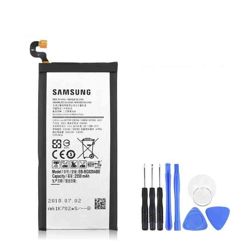 Samsung orginal eb-bg920abe eb-bg920aba 2550mah batteri