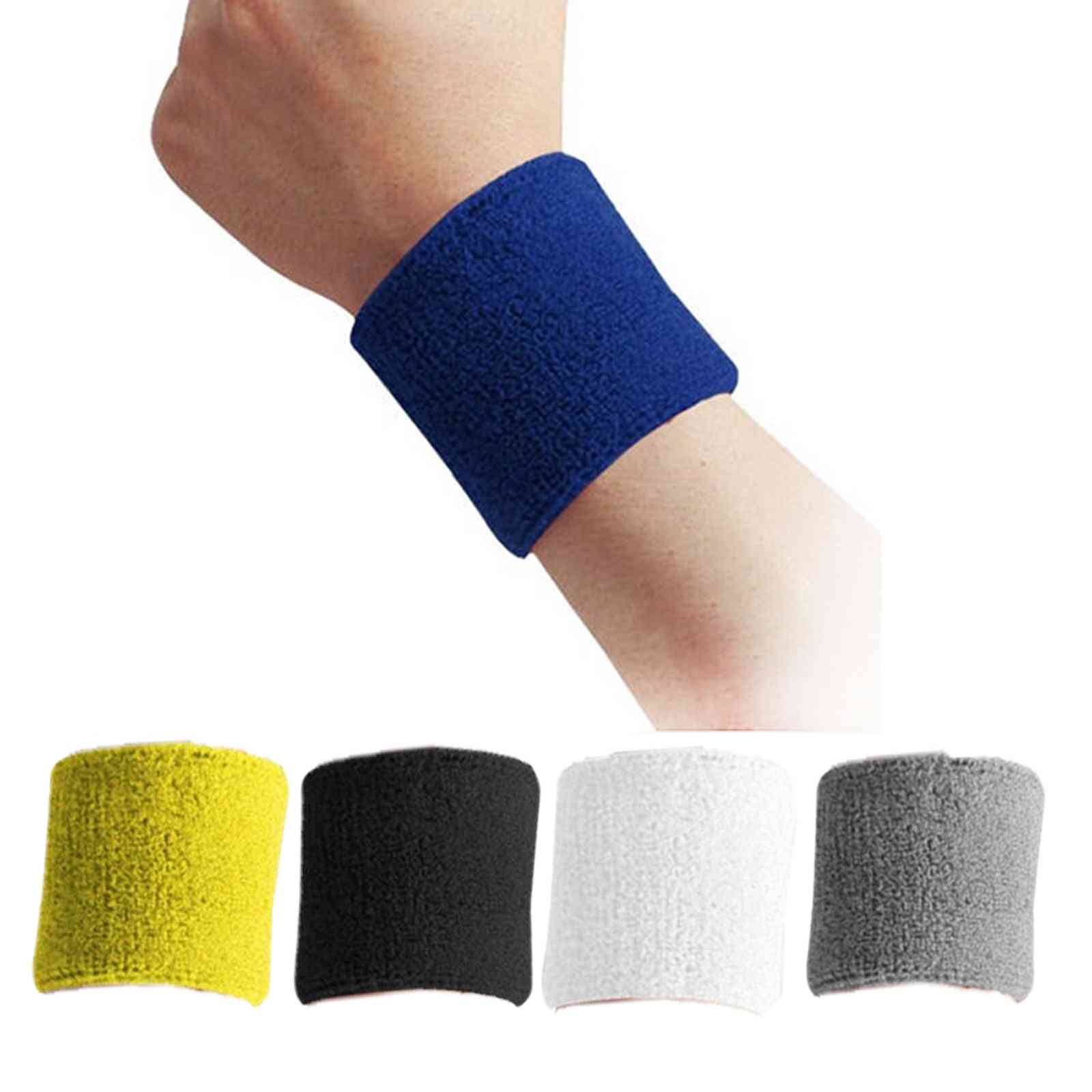 Cotton Wristbands Sport & Wrist Support Brace Wraps Guards