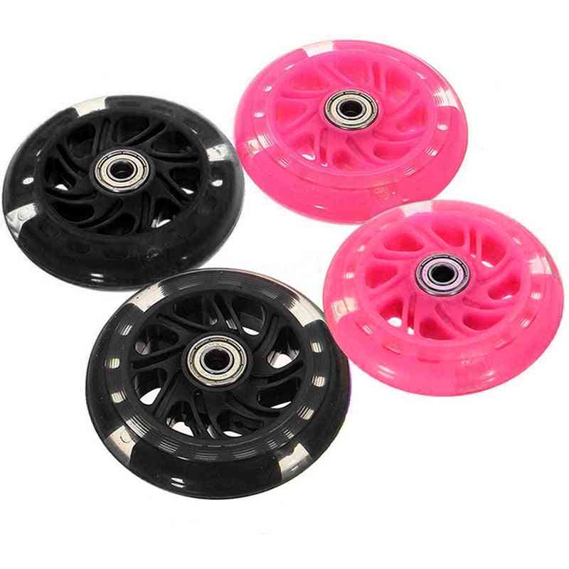 Micro Scooter Flashing Lights, Back Rear Roller Skates Wheels Replacement, Smoother