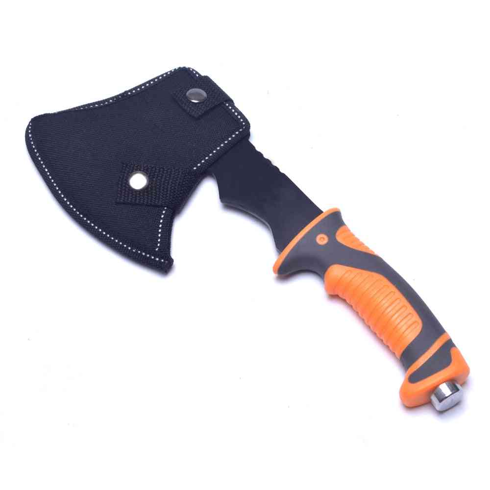 Multifunction Camping Hand Fire Axe With Plascti Handle