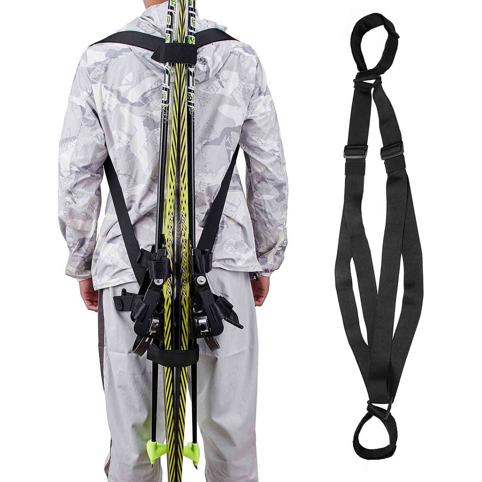 Ski Board Shoulder Belt Fixed Strap Bandage Handheld Adjustable Outdoor Sports
