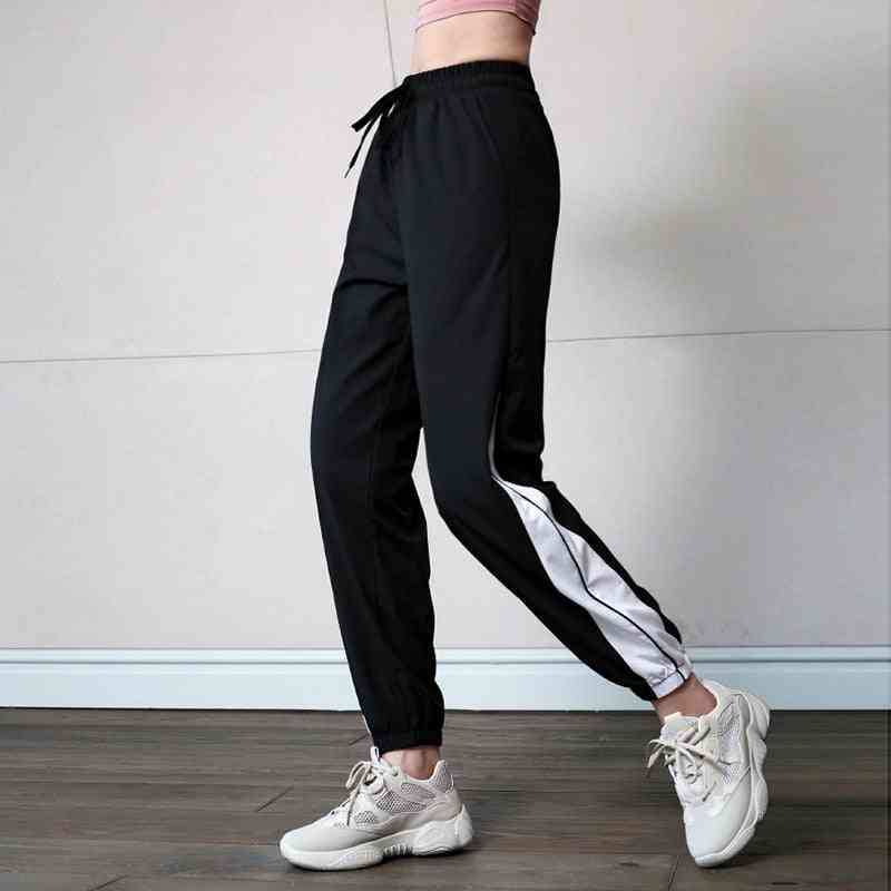 športne ženske fitnes hlače z elastičnim trakom