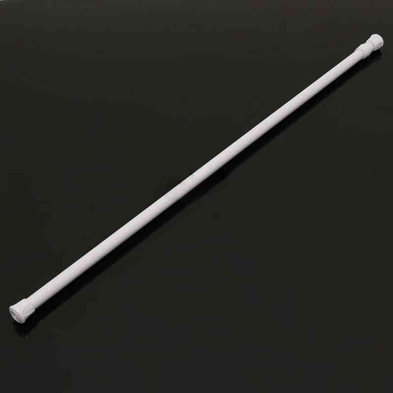 Spring Loaded Extendable Telescopic Net Voile Tension Curtain Rail Pole Rod