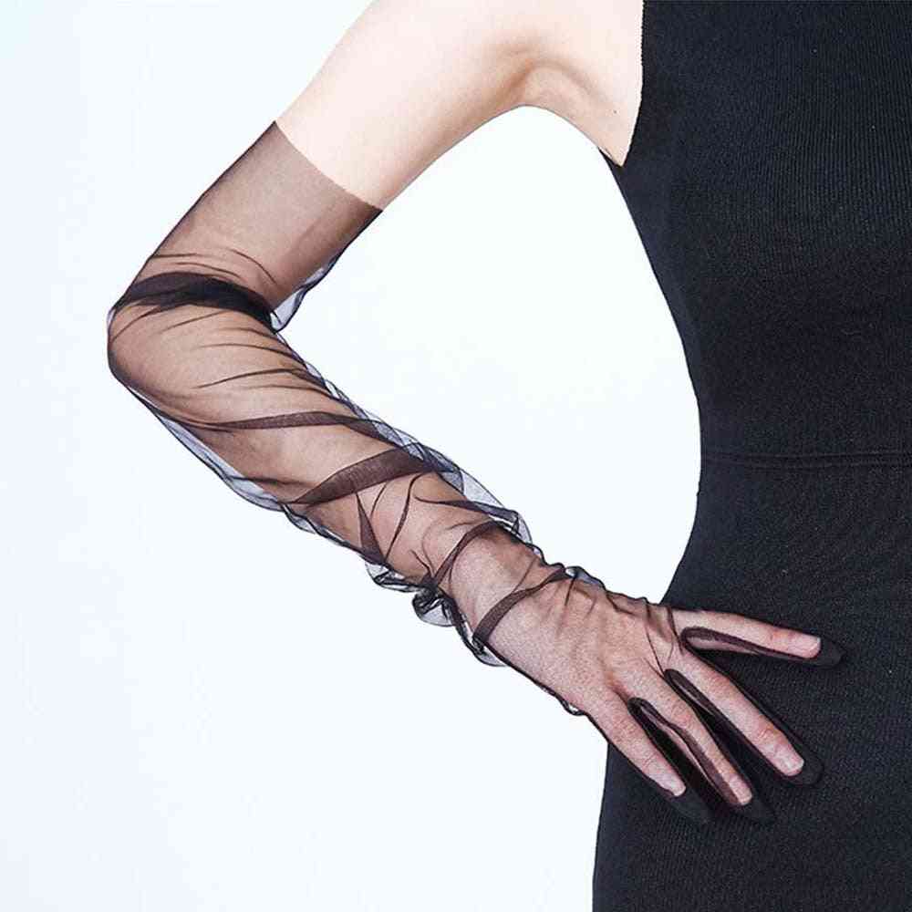 Ultra Thin Ultra Glove, Elbow Long Gloves Photo Shooting Accessory