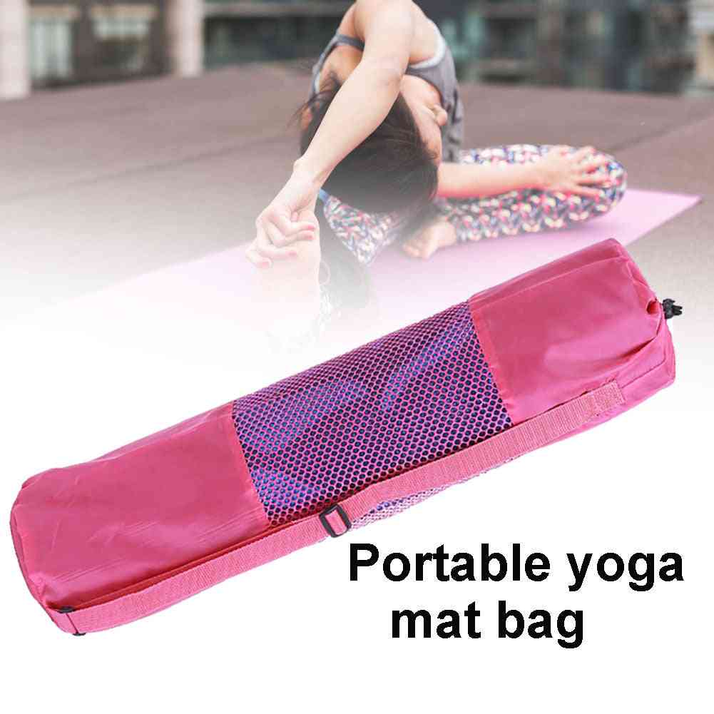 Portable Gym Fitness Yoga Mat, Blanket Carry Pouch, Oxford Cloth, Shoulder Bag