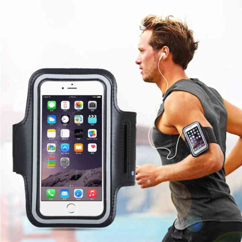 Vattentäta-smartphone handväskor, sling running, gym fitness, armbandsskydd
