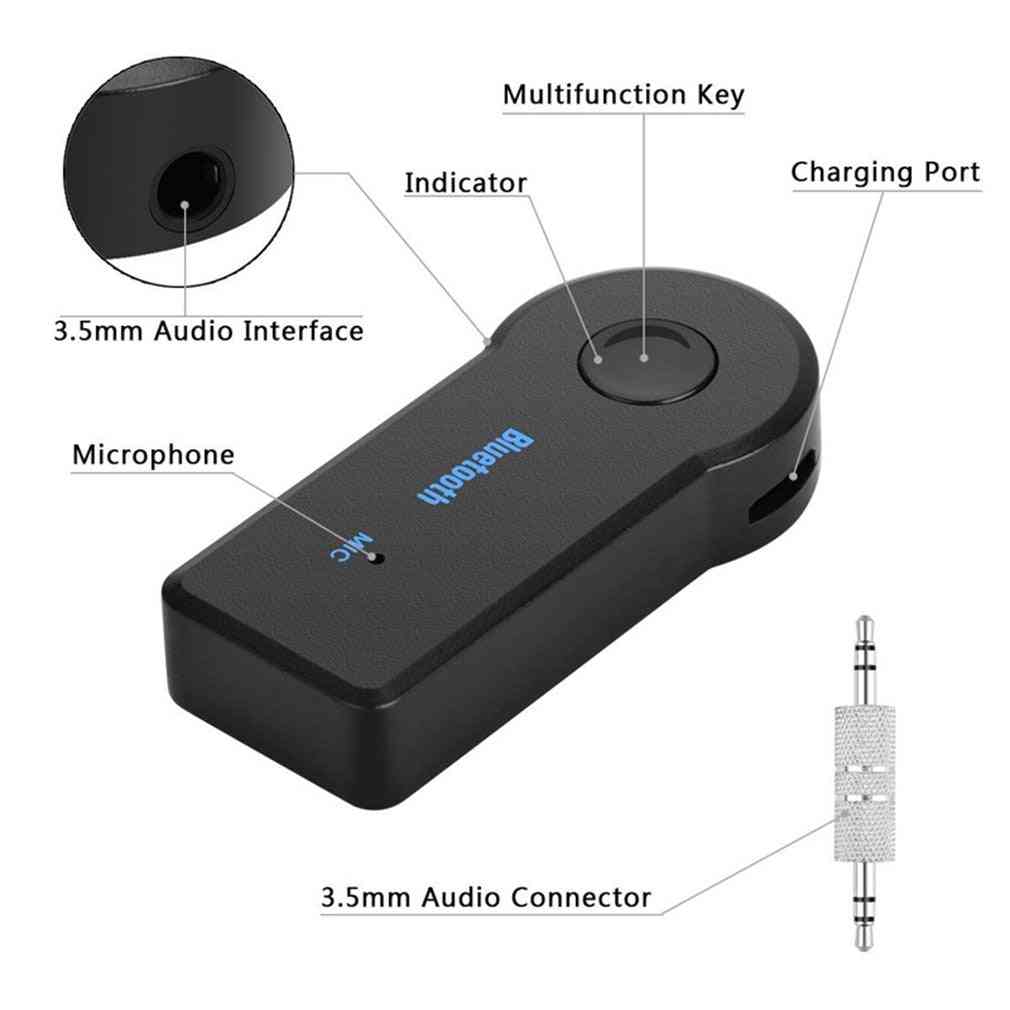 Wireless Handsfree Speaker Headphone Audio Receiver Adapter