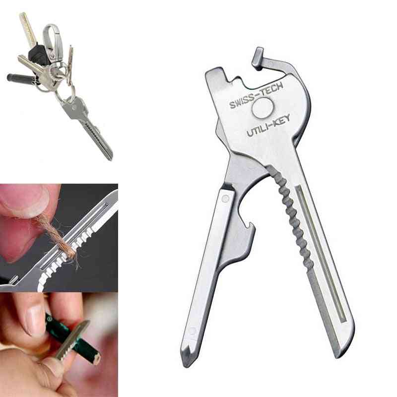 Multipurpose Screwdriver Keychain Kit Tool