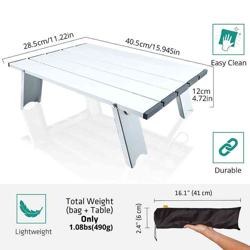 Folding Aluminum Outdoor Camping Table