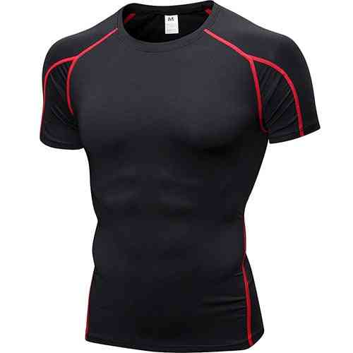 Sport Gym Fitness- Tight Running Basketball, Jersey T-shirt Set-3