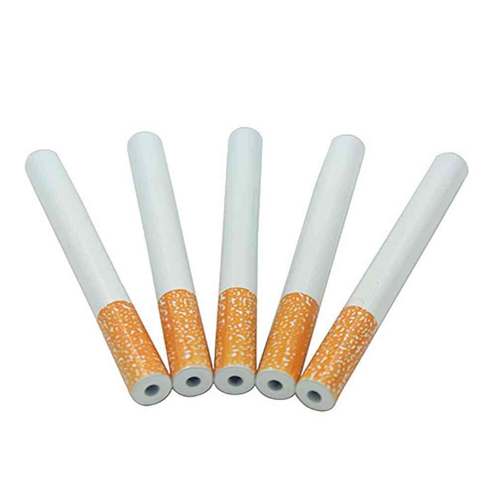 Cigarette Shape Hornet Grinder Metal Smoking Pipe
