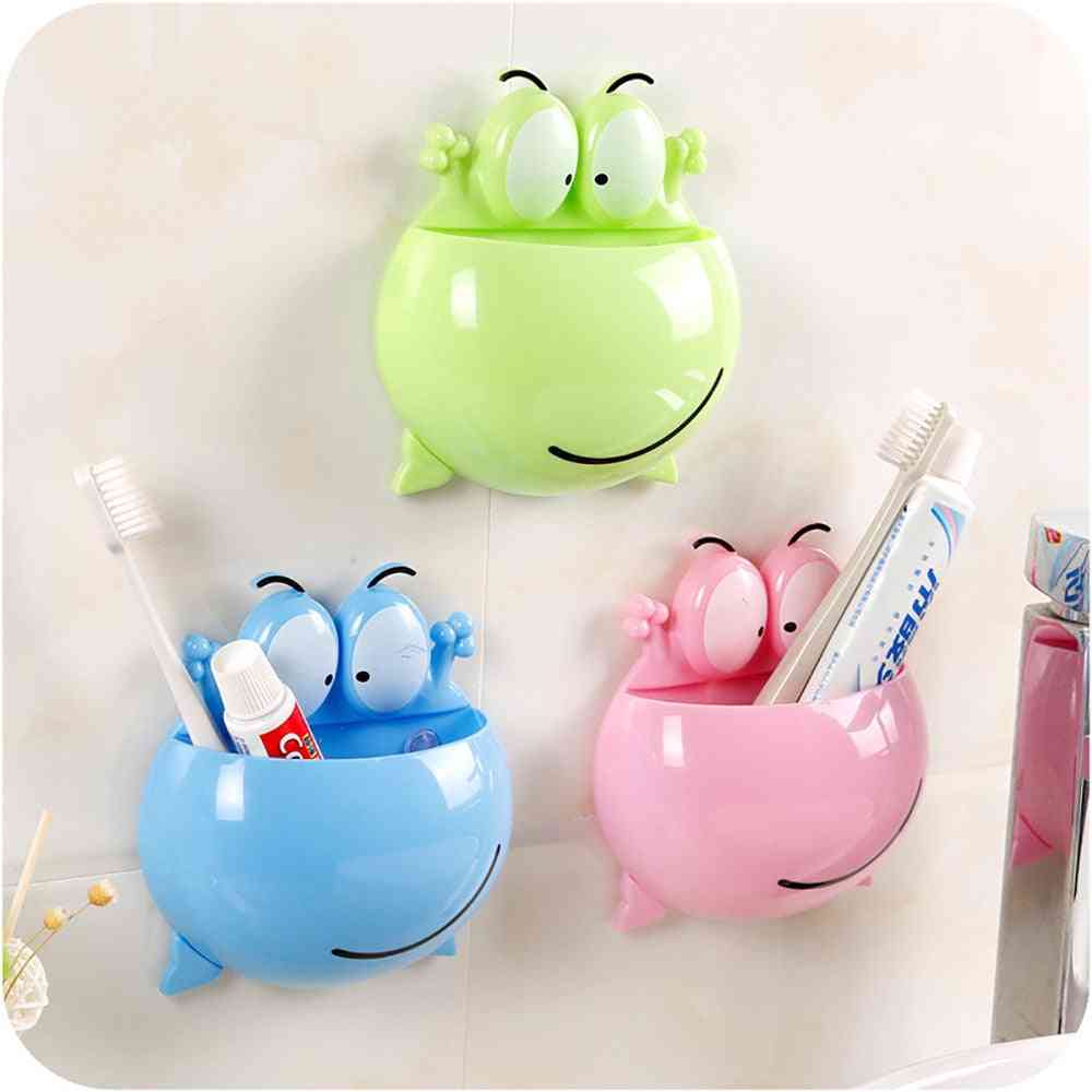Cute Frogs Toothbrush Holder