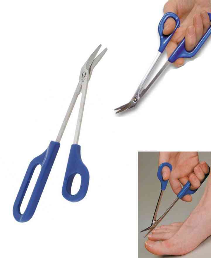 8-palcová dlhá rukoväť, zastrihávač nechtov pre postihnutých, nožnice a nožnice