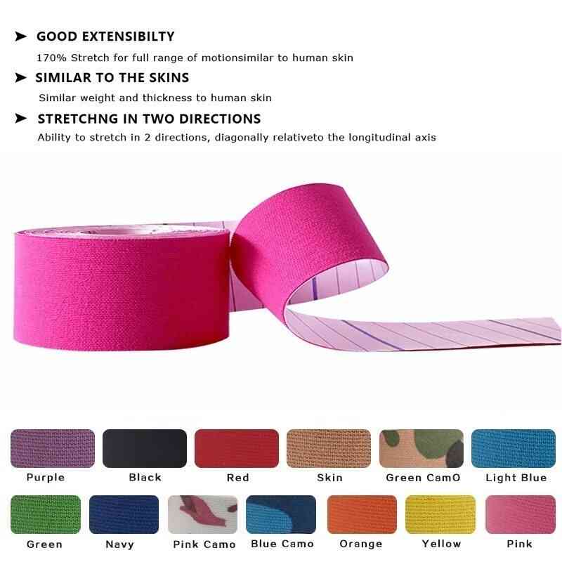 Elastic Sport Safety Muscle Tape Roll
