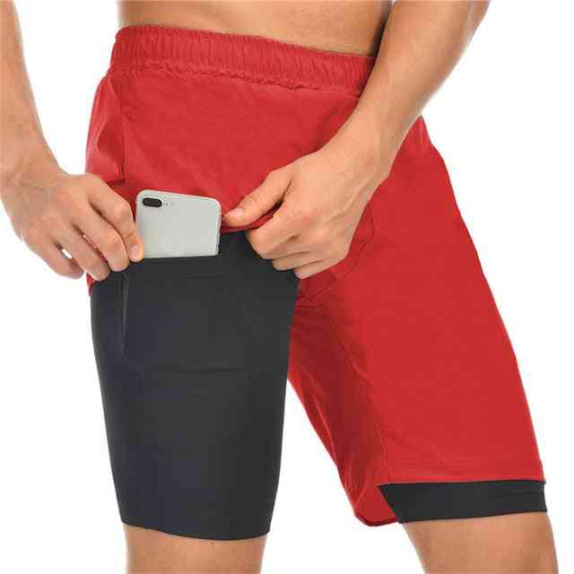 Men Running Shorts Pants Male Clothing