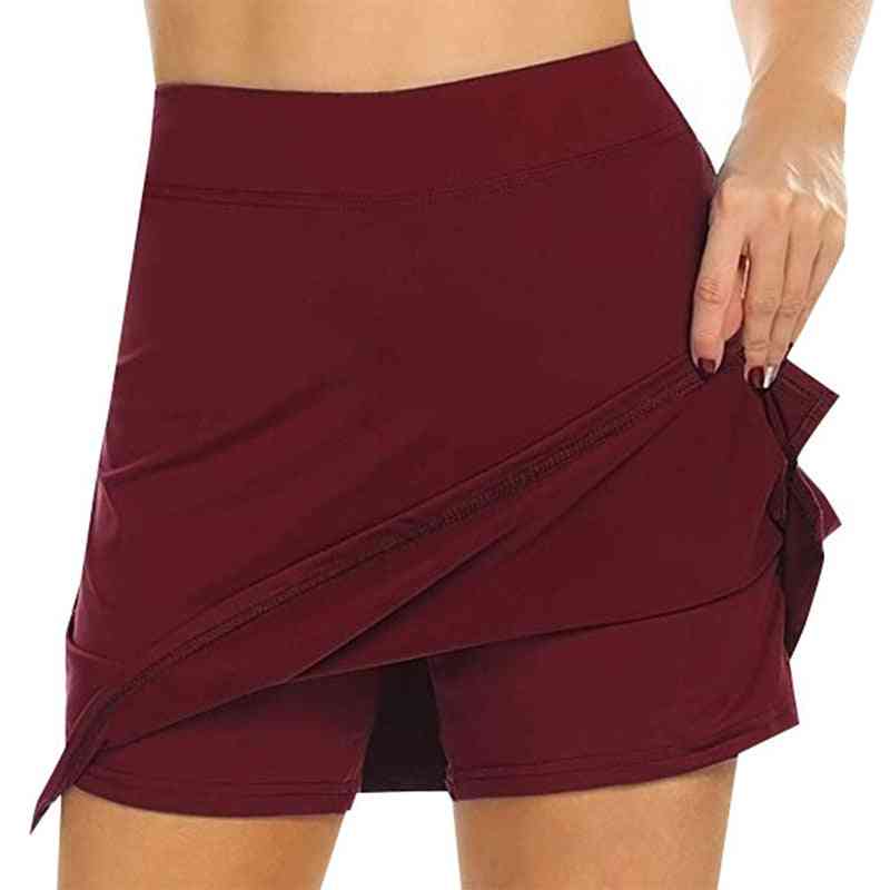 Ladies High Waist Slimming Short Skirt
