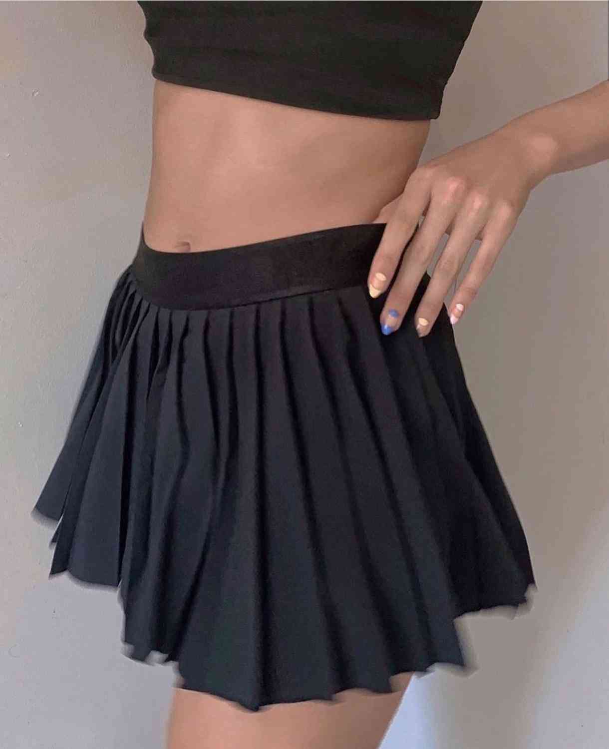High Waist Mini Skirt, Women Sexy Tennis Skirt