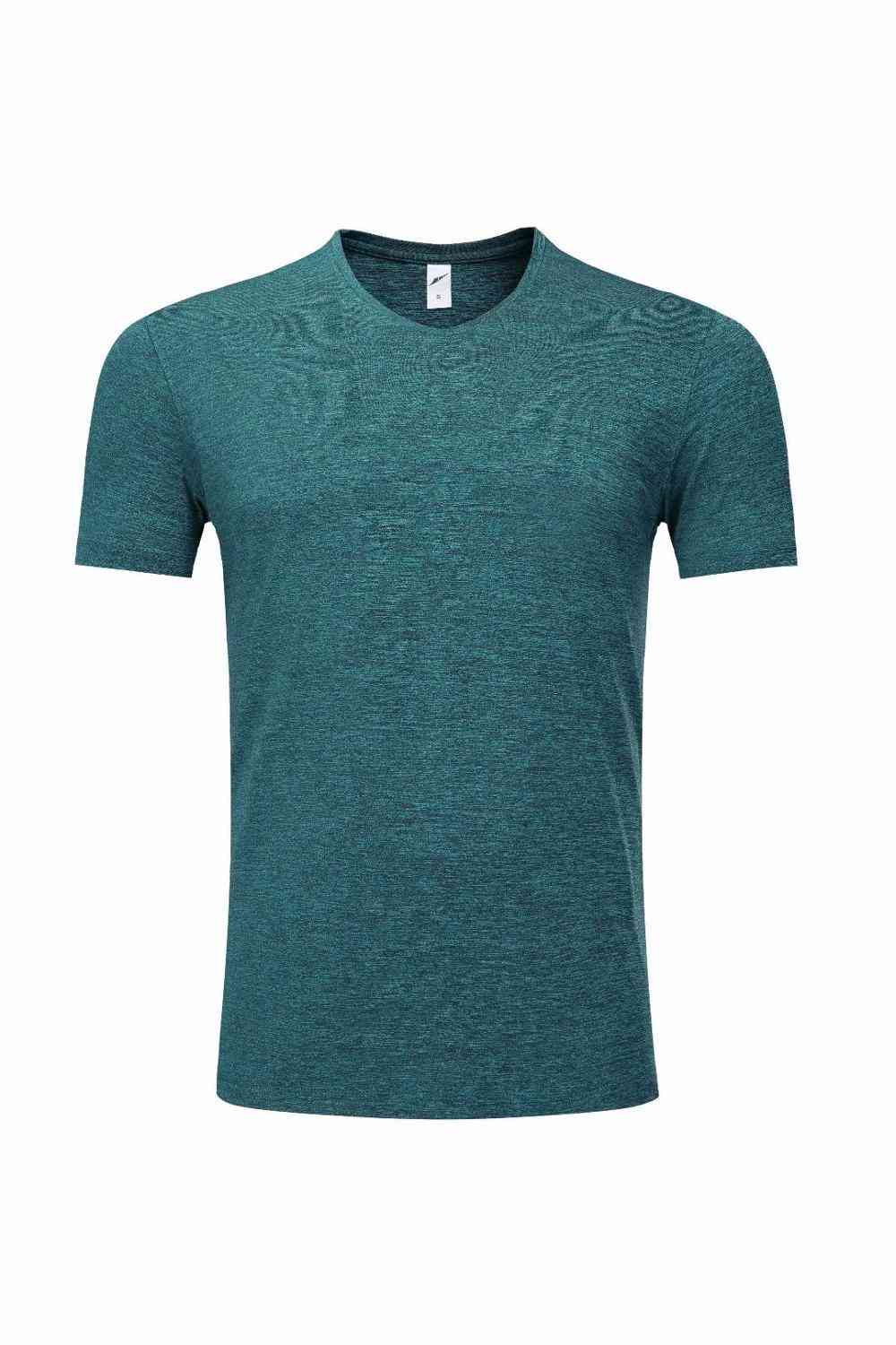 T-shirt allenamento blu lago