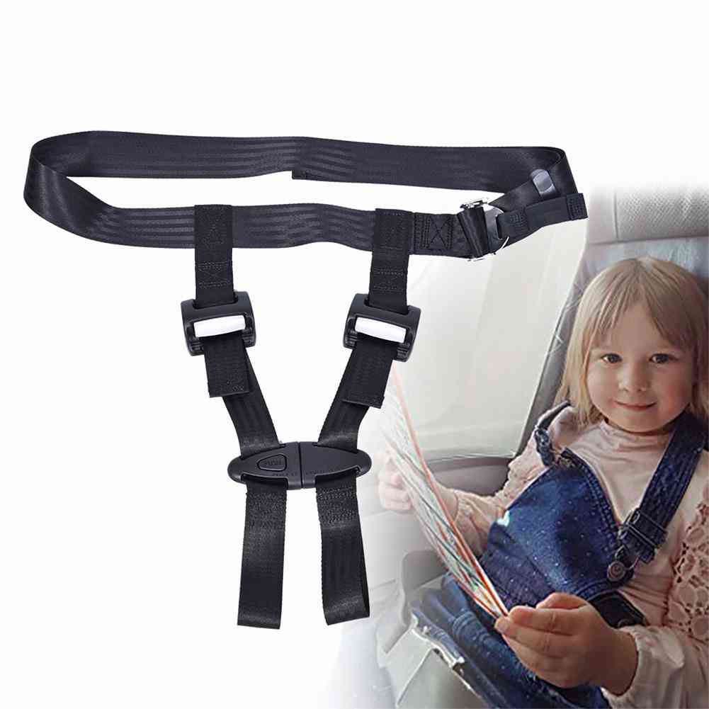 Child Airplane Travel Harness, Kids Safety Care, Restraint System Belt,,, Portable Car Seat Belts