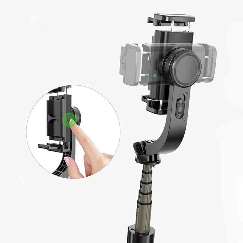 Oppgradert gimbal-smarttelefonstabilisator med automatisk balansert selfie-stativ