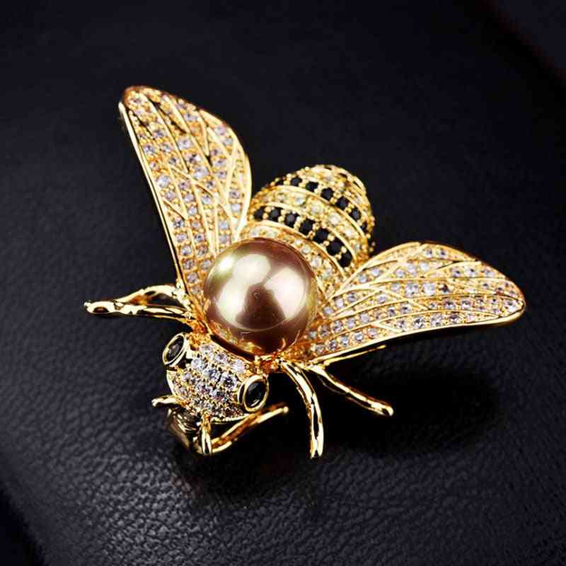 Famous Design- Insect Series, Delicate Little, Bee Brooches