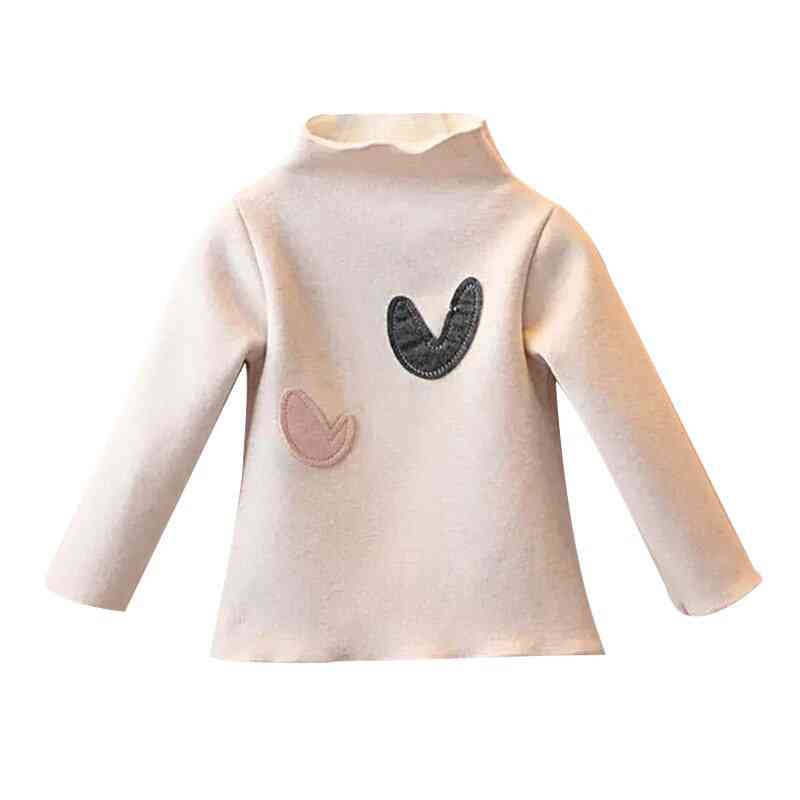 Winter Baby Long-sleeved O-necked Love T-shirt