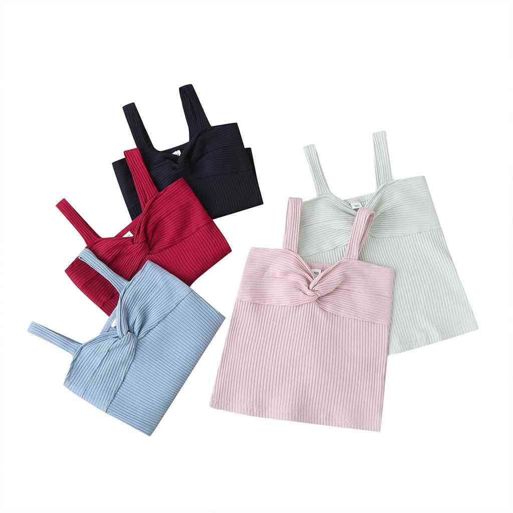 Baby Summer Clothing, Girl Sleeveless Vest Tops