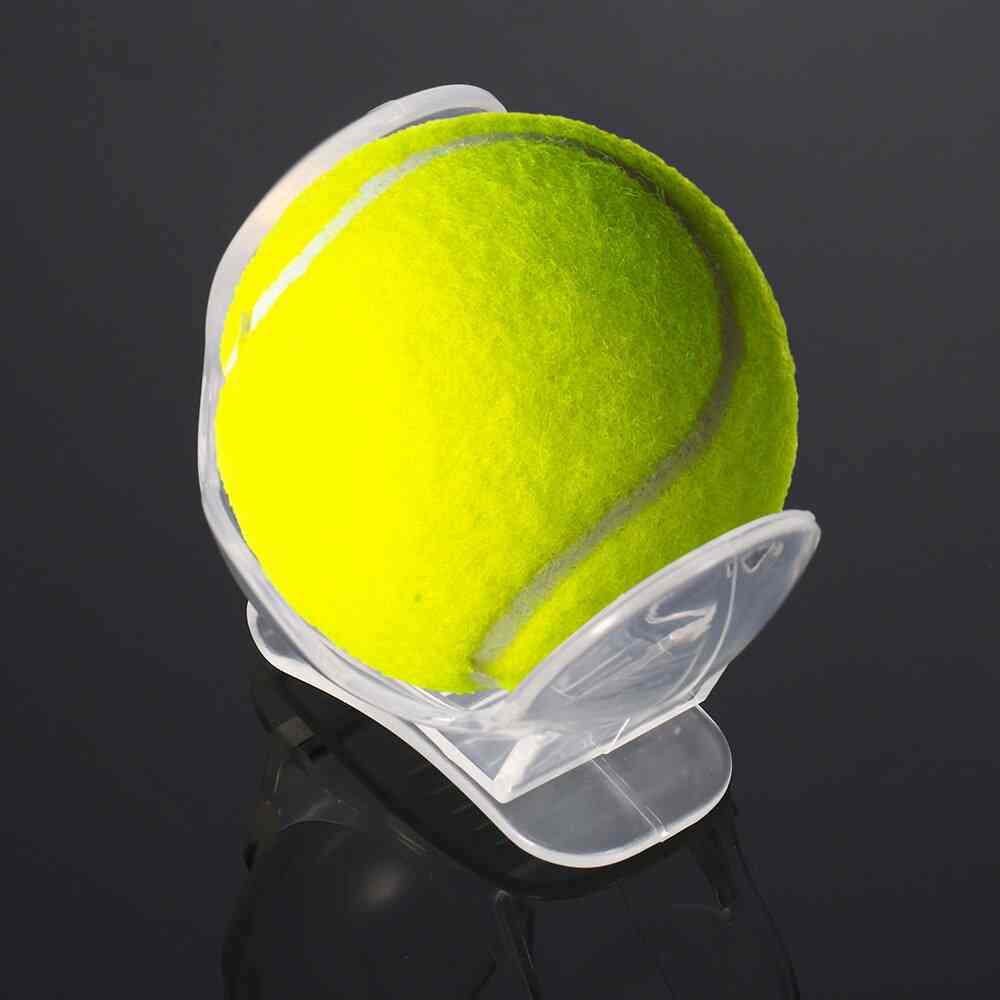 Tennis Ball Holder Waist Clip Transparent Holds
