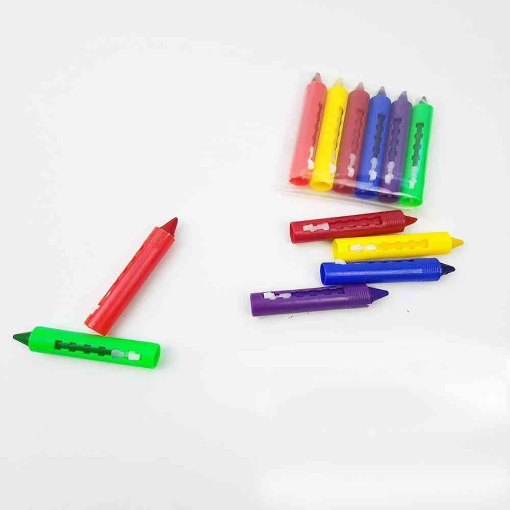 Detské kúpeľňové pastelky, vypraná farba, kreatívne farebné graffiti pero, maliarske, kresliace potreby, hračka do kúpeľa