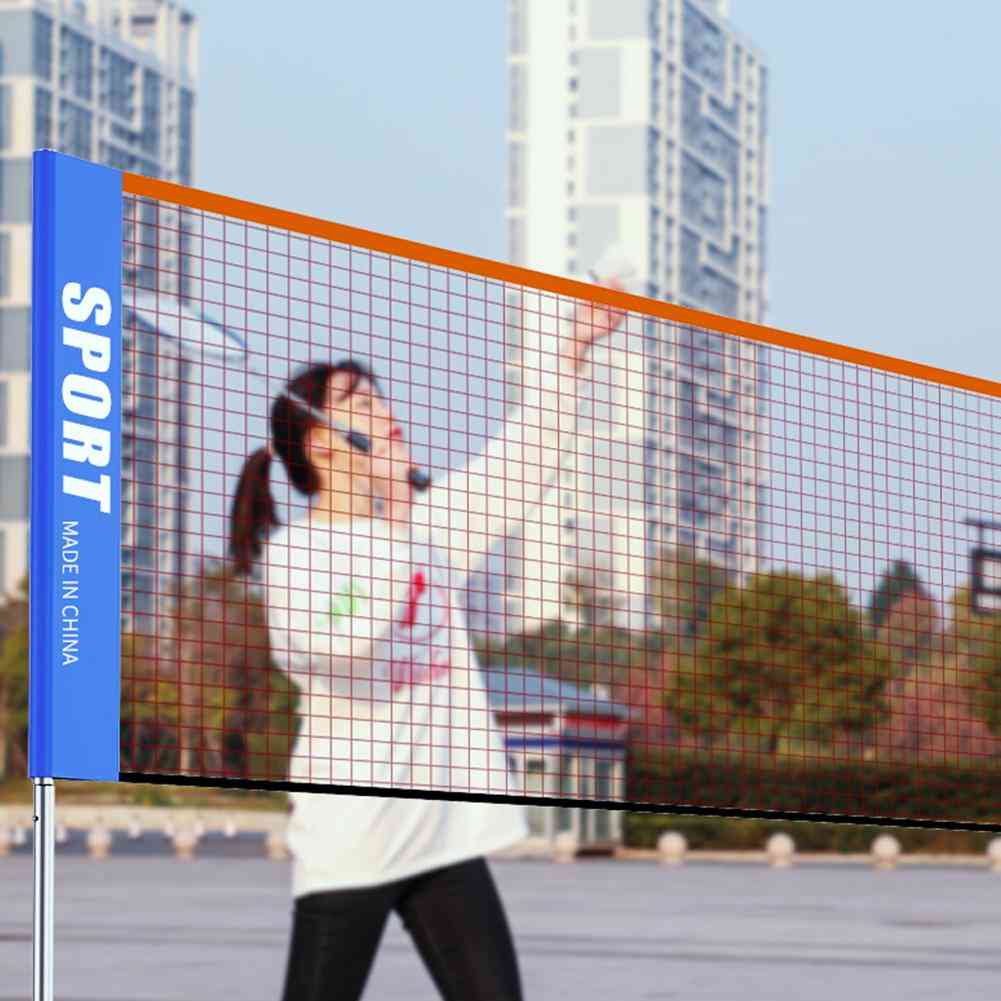 Portable- Standard Tennis Net For Match Without Frame Tennis, Racquet Sports
